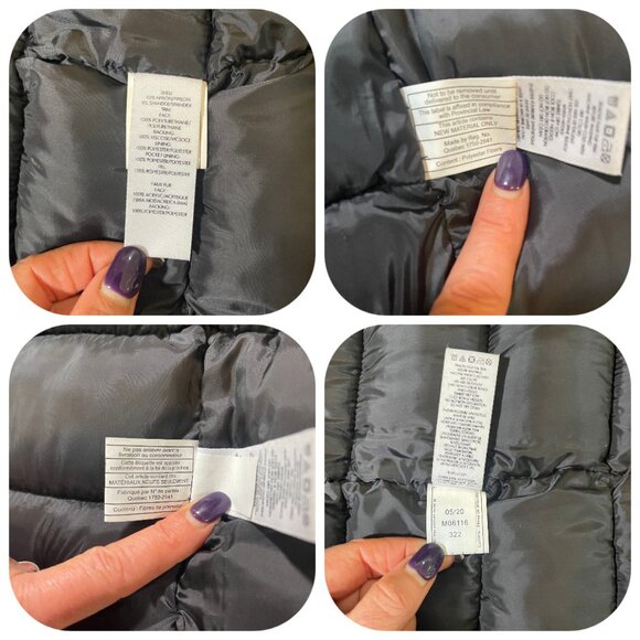 Oversized Derek Lam $650 Down Black Puffer Parka S/P - Picture 10 of 13